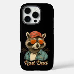 Funda iPhone 16 Pro Rad Dad Funny Feliz Día del Padre Vintage
