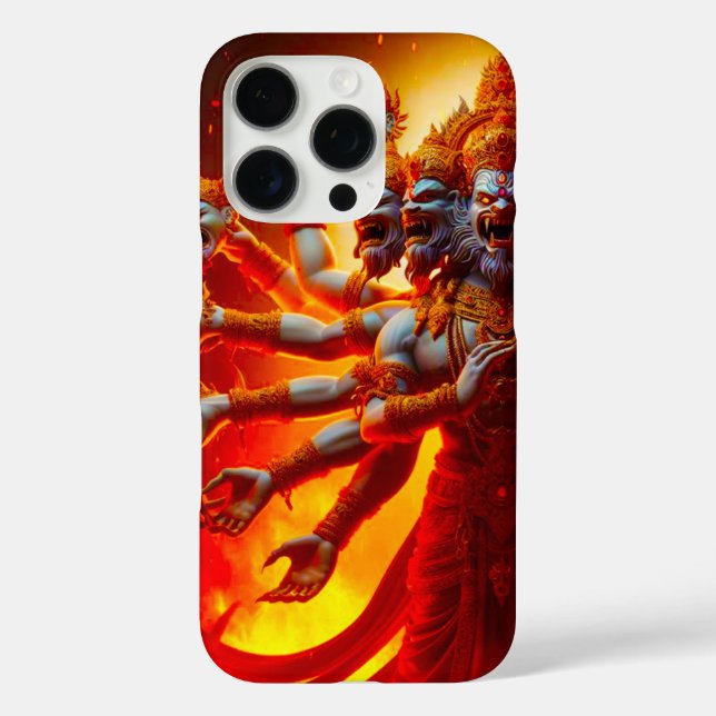 Funda iPhone 16 Pro Ravana Inferno (Reverso )