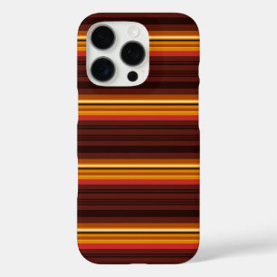 Funda iPhone 16 Pro Rayas vintage adorables