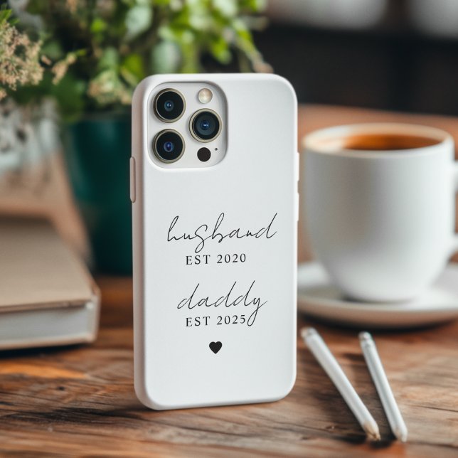 Funda iPhone 16 Pro Regalo EST de papi y marido personalizado (Subido por el creador)