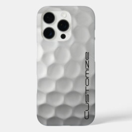 Funda iPhone 16 Pro Regalos de Pelotas de Golf Personalizadas de la Se