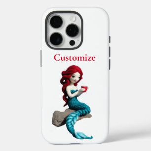 Funda iPhone 16 Pro Relajación De Sirena Con Bebida Thunder_Cove