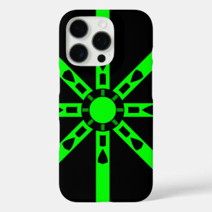 Funda iPhone 16 Pro Resplandor Verde