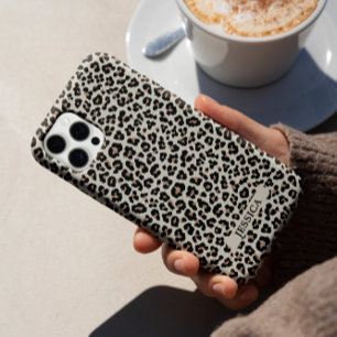 Funda iPhone 16 Pro Resumen de moda Patrón de Cheetah de leopardo anim