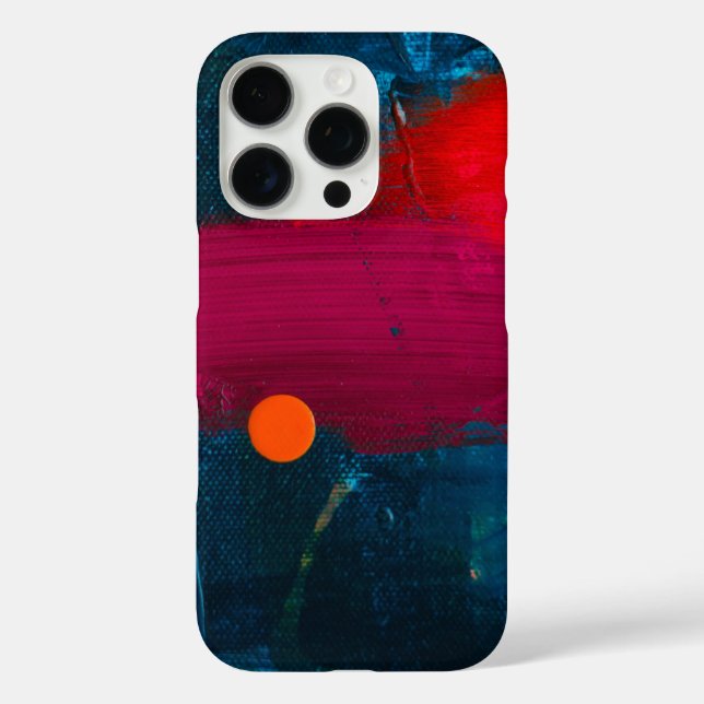 Funda iPhone 16 Pro Resumen del estuche para iPhone Art (Reverso )