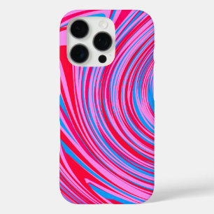 Funda iPhone 16 Pro Resumen Diseño del patrón de mármol de Swirl