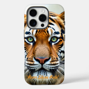 Funda iPhone 16 Pro "Rey de la selva dorado"