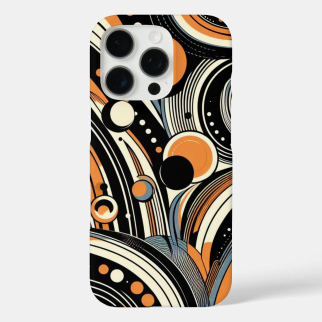 Funda iPhone 16 Pro Ritmo Orbital (Reverso )