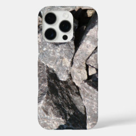 Funda iPhone 16 Pro Roca de granito suelta
