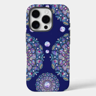 Funda iPhone 16 Pro Rosario azul