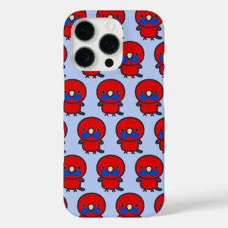 Funda iPhone 16 Pro Rosella escarlata