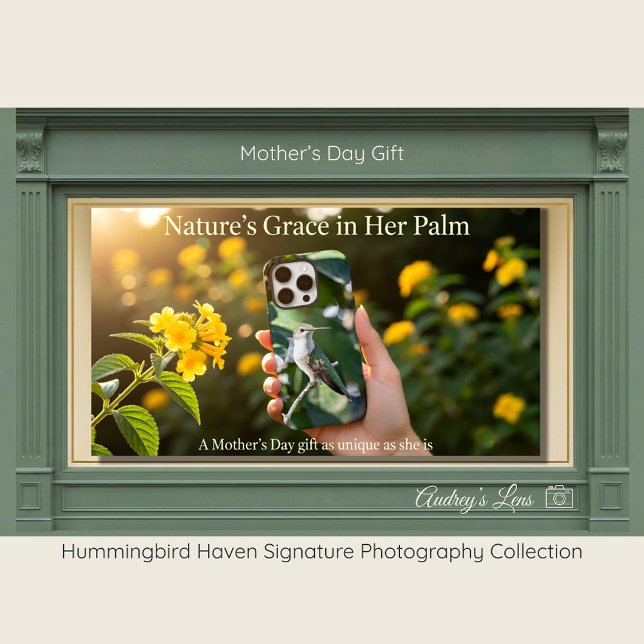 Funda iPhone 16 Pro Ruby-Throated Hummingbird Phone Case Mother's Day (Subido por el creador)