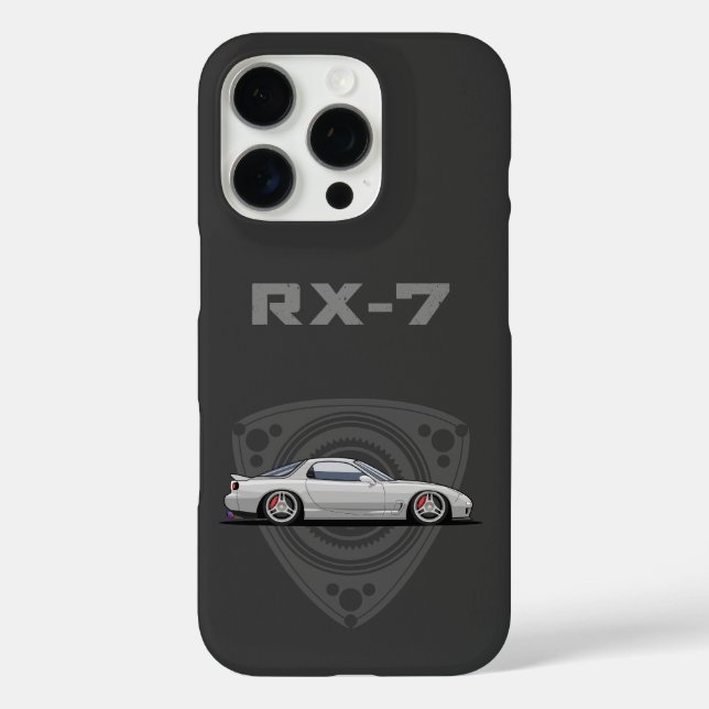 Funda iPhone 16 Pro RX7 JDM car (Reverso )