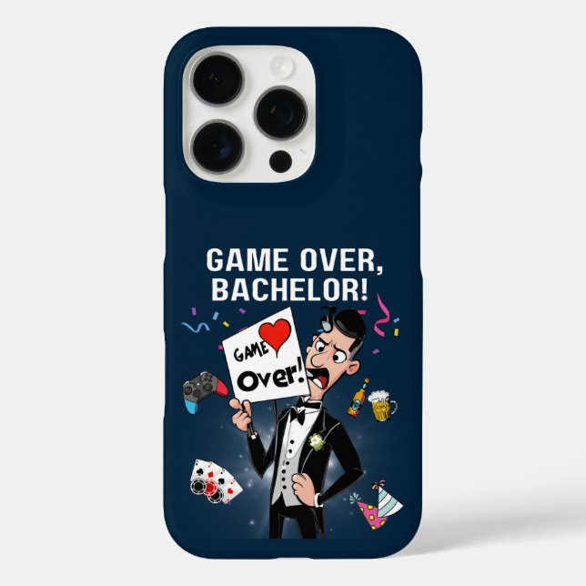 Funda iPhone 16 Pro ¡Se acabó, soltero! (Reverso )
