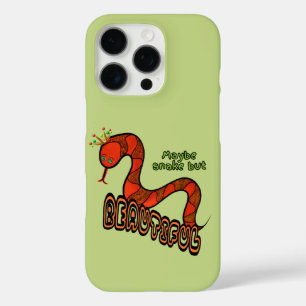 Funda iPhone 16 Pro Serpiente roja