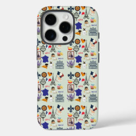 Funda iPhone 16 Pro Símbolos de Francia