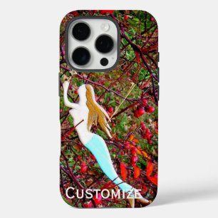 Funda iPhone 16 Pro sirena dorada