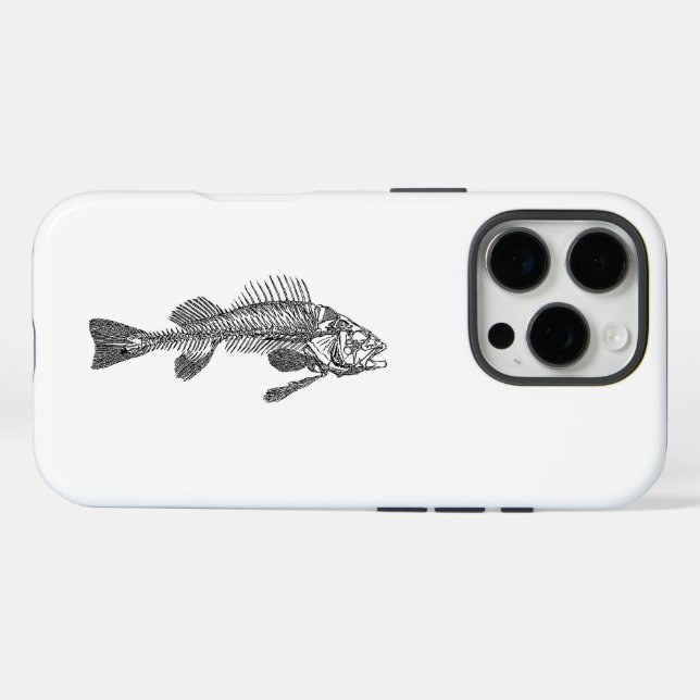 Funda iPhone 16 Pro Skeleton (Reverso (Horizontal))