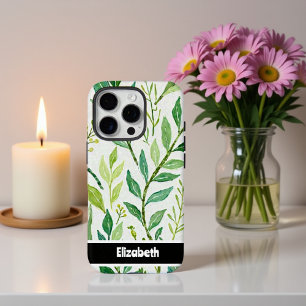 Funda iPhone 16 Pro Smartphone Impasto Greenery texturizado