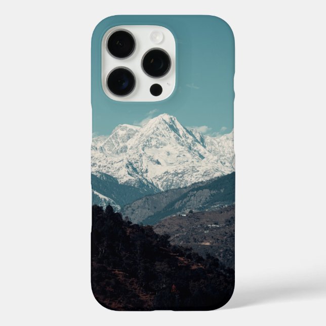 Funda iPhone 16 Pro Snowley Winter Mountain Otterbox (Reverso )