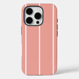 Funda iPhone 16 Pro Soft Color Vertical Stripe Pattern Design