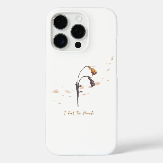 Funda iPhone 16 Pro Soft Hearts Feel Deeply _ phone Case (Reverso )