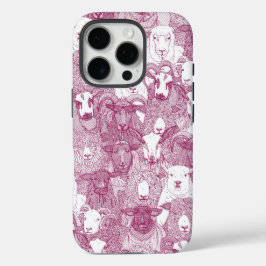 Funda iPhone 16 Pro solo oveja cereza blanca