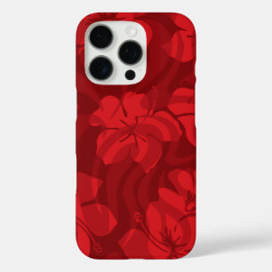 Funda iPhone 16 Pro Sugar Shack Hawái Hibiscus Red