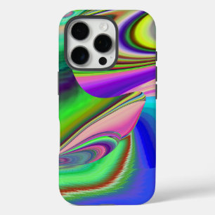 Funda iPhone 16 Pro Summerfeeling, Resumen 3D Rainbowart