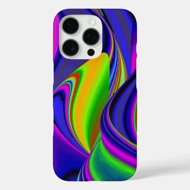 Funda iPhone 16 Pro Summerrainbow , Resumen del Rainbowart 3D (Reverso )