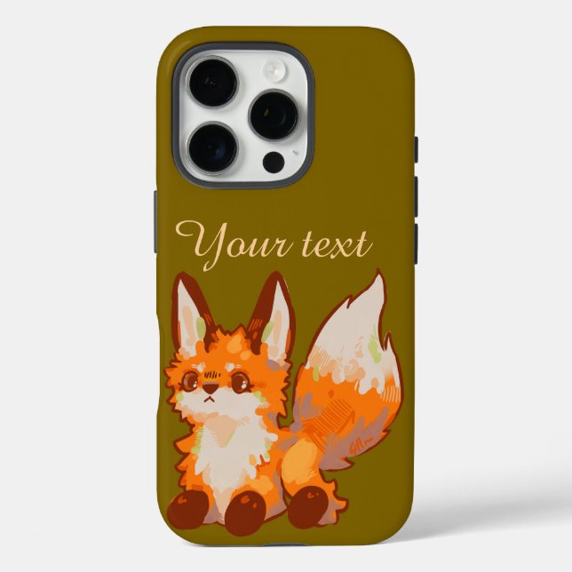 Funda iPhone 16 Pro Sweet fox, vosje (Reverso )