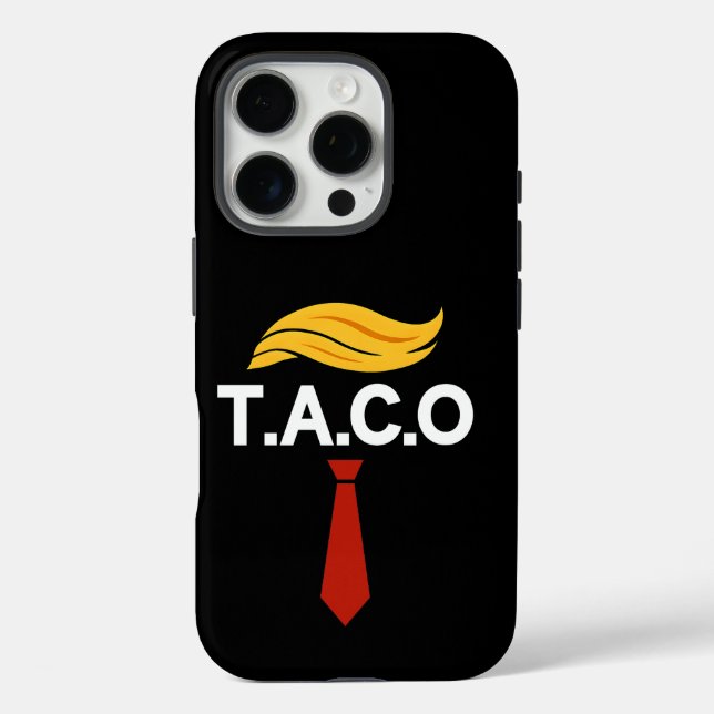 Funda iPhone 16 Pro Taco Trump siempre se desvanece (Reverso )