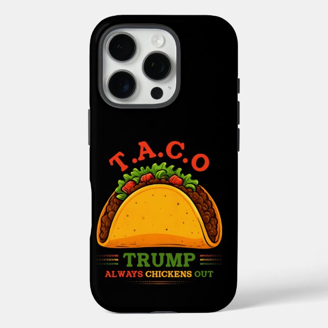 Funda iPhone 16 Pro Taco Trump siempre se esfuma (Reverso )