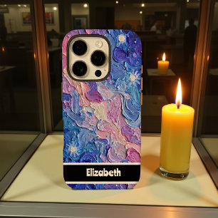 Funda iPhone 16 Pro Tapa del teléfono de estrellas pintadas en persona