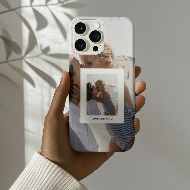 Funda iPhone 16 Pro "Te amo, mamá, regalo fotográfico (Subido por el creador)