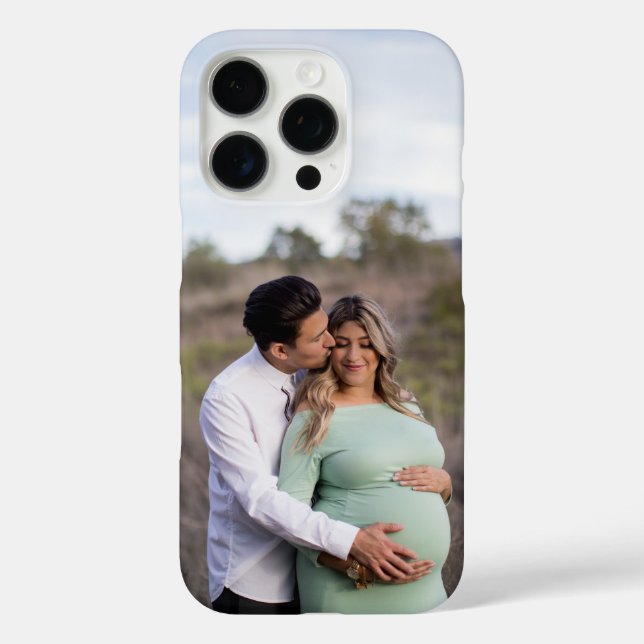 Funda iPhone 16 Pro Teléfono móvil de fotografía familiar (Reverso )
