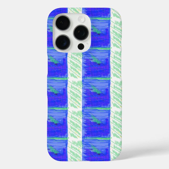 Funda iPhone 16 Pro Tema Náutico Azul  (Reverso )
