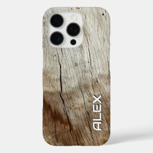 Funda iPhone 16 Pro Textura de mariscos de secano meteorológicos - Rús