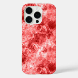 Funda iPhone 16 Pro Textura roja arrugada