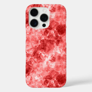 Funda iPhone 16 Pro Textura roja arrugada