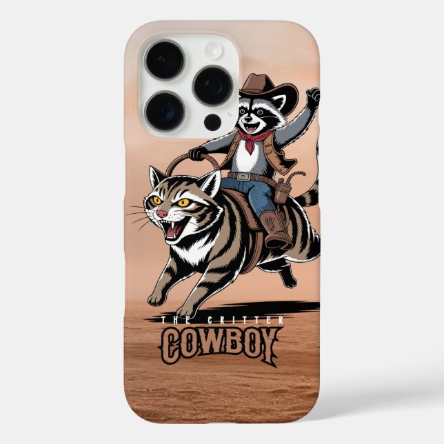 Funda iPhone 16 Pro The critter cowboy | (Reverso )
