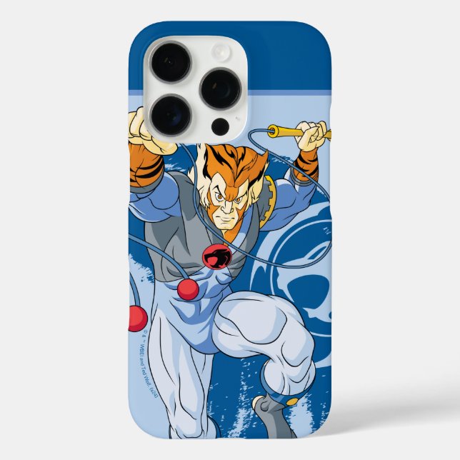 Funda iPhone 16 Pro ThunderCats | Gráfica de caracteres tigra (Reverso )