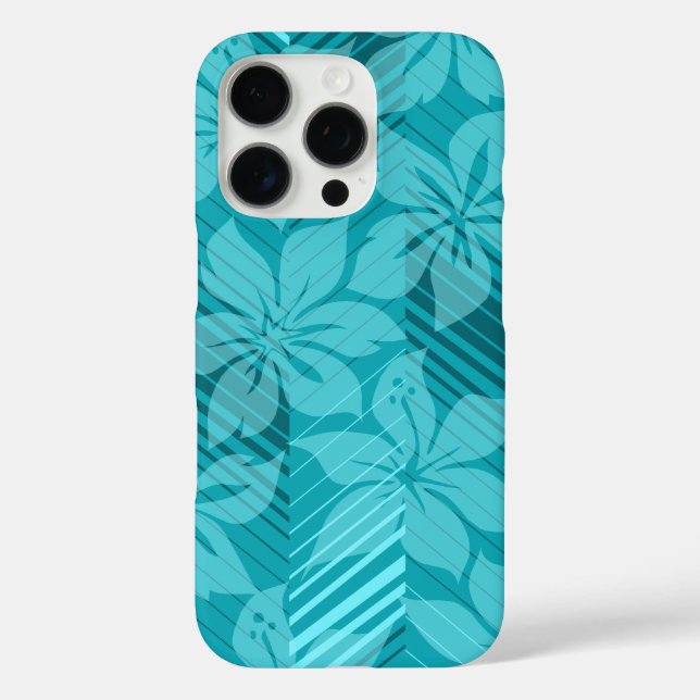 Funda iPhone 16 Pro Tierras Hibiscus en la costa norte de Hawái (Reverso )