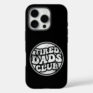 Funda iPhone 16 Pro Tired Dads Club Funny