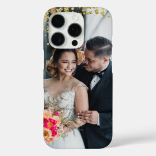 Funda iPhone 16 Pro Tus Parejas favoritas Foto Esparkles De Oro