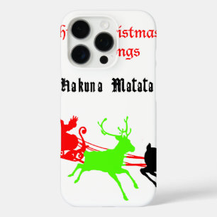 Funda iPhone 16 Pro Una noche de Navidades villancicos y canciones Hak