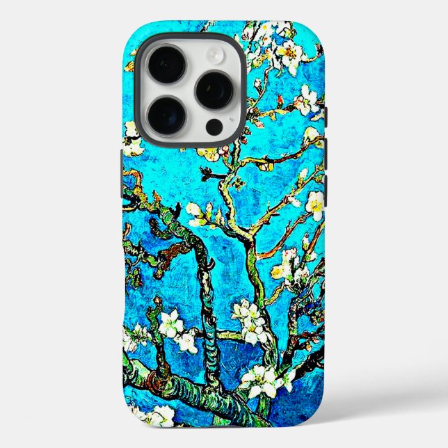 Funda iPhone 16 Pro Van Gogh - Ramas con almendros (Reverso )