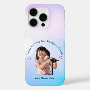 Funda iPhone 16 Pro Vengo Con Mi Propia Música De Fondo
