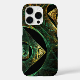Funda iPhone 16 Pro Vibraciones mágicas Resumen de arte