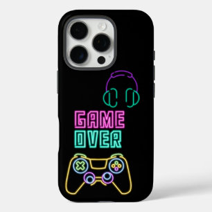 Funda iPhone 16 Pro Videojuego de Guay Neon.